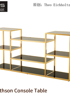 初森家具Smythson Console Table斯密森玄关柜/轻奢玄关架门厅桌