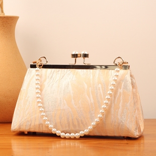 20珍珠驳脚短钥钥手工材料包自制diy直播口金宋锦解闷国风新中式