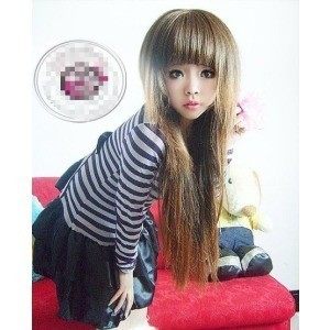 Perruque Long cheveux raides - Ref 2609846 Image 1