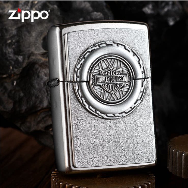 夜色zippo正品49175 哈雷戴维森 惊喜徽章 酷玩引擎 2020新款