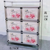 包邮 不锈钢铝合金柜子橱房柜子储物柜多功能柜餐边柜碗橱碗柜灶台
