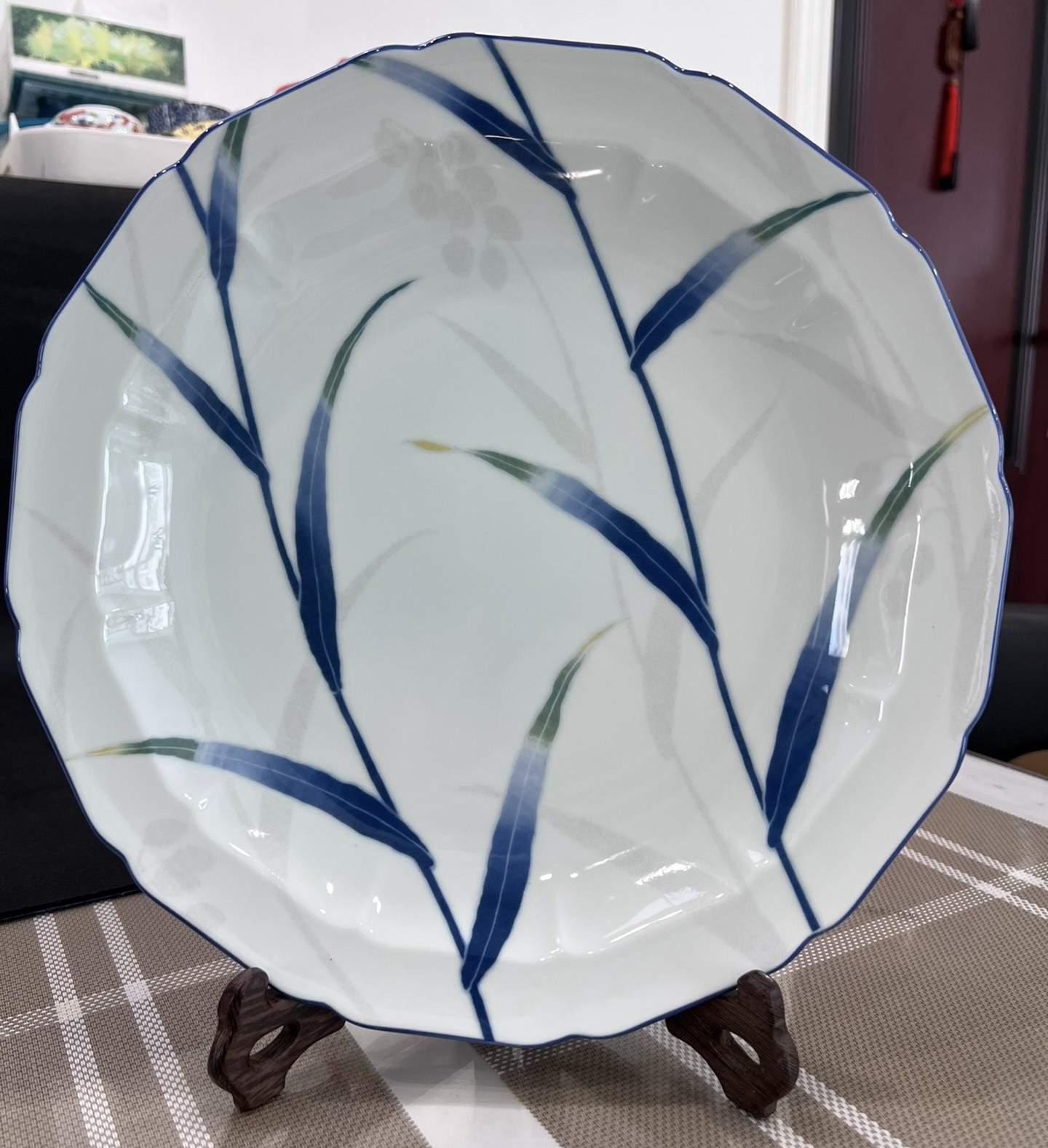 日本制 noritake 绝版则武 乃右卫门 大尺寸餐盘 果盘摆件 水果盘