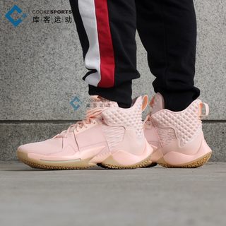 库客 Jordan Why Not Zer0.2 威少2实战男子篮球鞋粉蛇BV6352-600