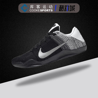 库客Nike Kobe 11 Low 耐克科比11皇帝白黑 822675-105