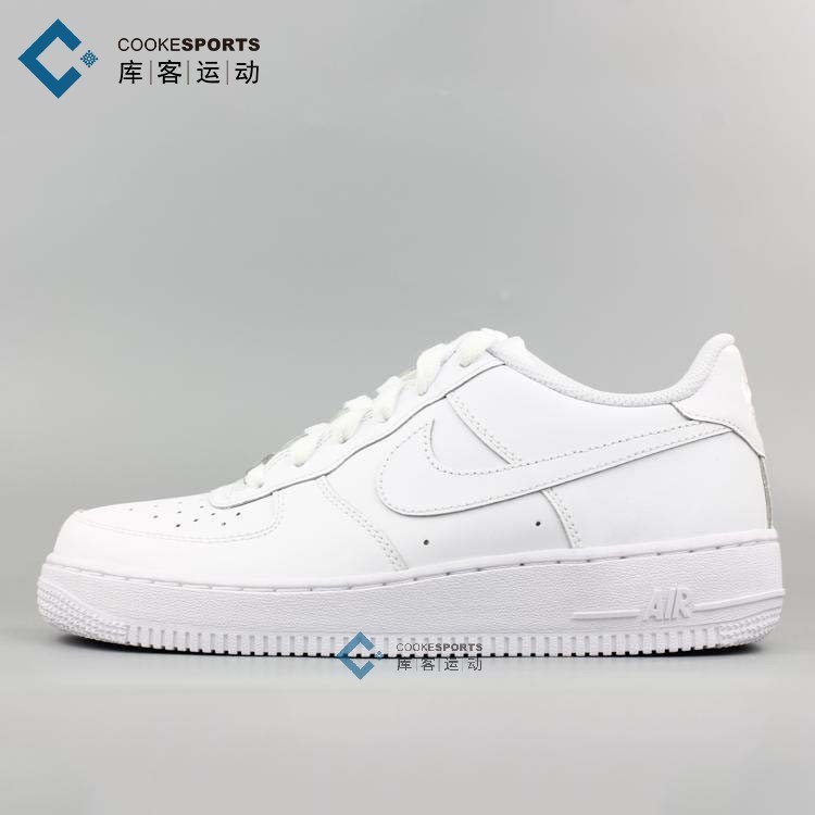 库客 Nike Air Force 1 AF1全白女款 百搭 315115-112 314192-117