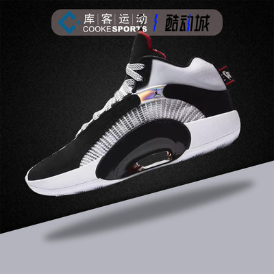 JORDANAJ35黑白红实战篮球鞋