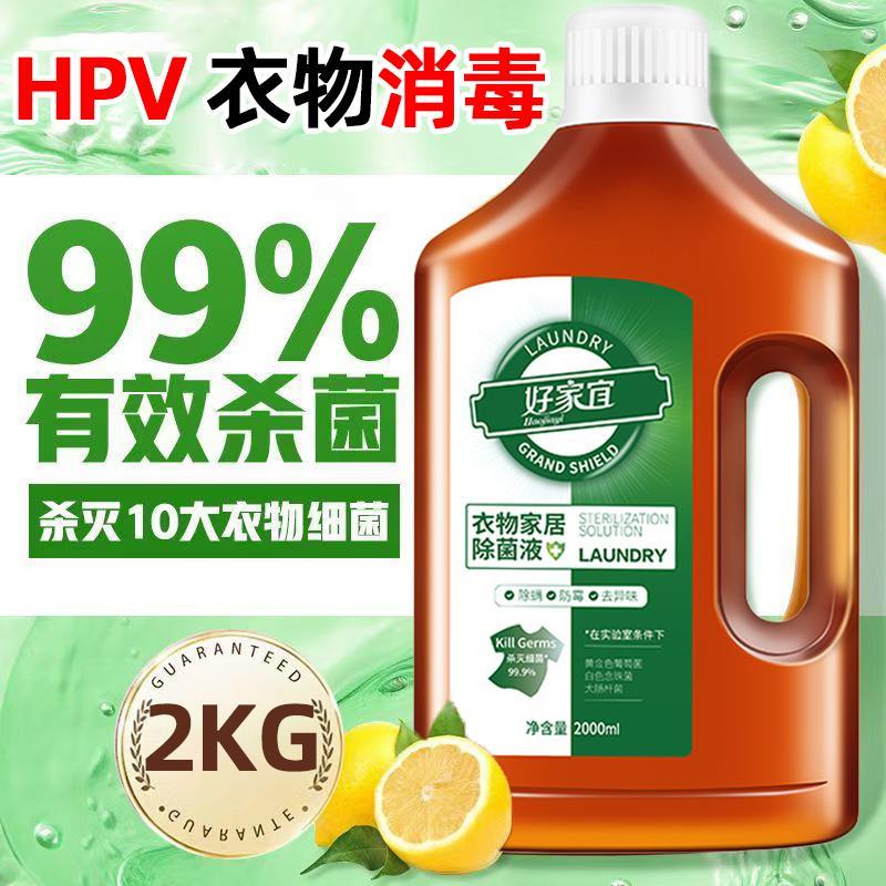 衣物消毒液洗衣专用HPV家用除螨