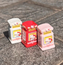 饰手工 HelloKitty电话亭仿真食玩微缩树脂配件奶油胶材料摆件装