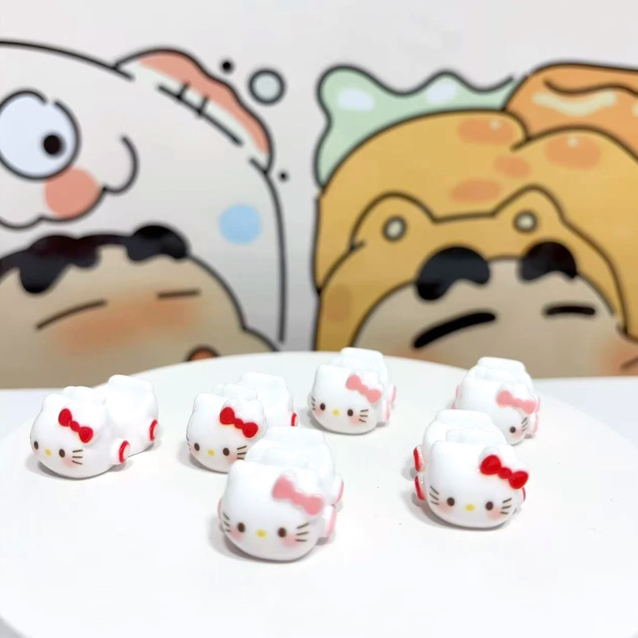 立体Kt敞篷车仿真食玩微缩树脂配件奶油胶材料摆件装饰手工场景