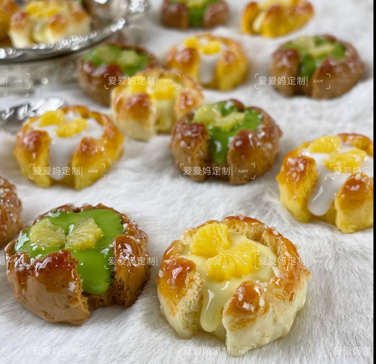 定制立体凤梨酥仿真食玩微缩树脂配件材料摆件手工