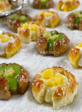 定制立体凤梨酥仿真食玩微缩树脂配件材料摆件手工