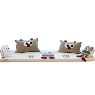 【汉堡薯条】2026新款卡通飘窗垫定制窗台垫定做儿童房阳台垫