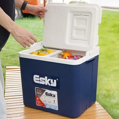 esky保温箱家用车载户外冷饮食品保鲜箱便携商用摆摊保冷箱冷藏箱