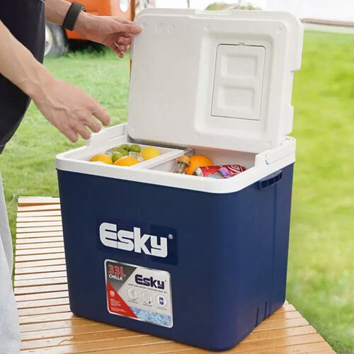 esky保温箱家用车载户外冷饮食品保鲜箱便携商用摆摊保冷箱冷藏箱