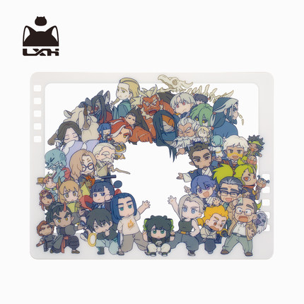 【预售】罗小黑丨大家围圈圈透卡 罗小黑战记2大电影周边拍摄道具