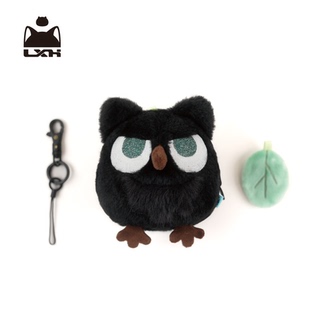 罗小黑 大电影2猫头鹰侠双面翻翻毛绒玩偶公仔挂件