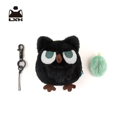 【预售】罗小黑丨大电影2猫头鹰侠双面翻翻毛绒玩偶公仔挂件