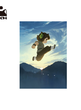 罗小黑丨大电影2上映海报套装小黑无限人物海报电影周边