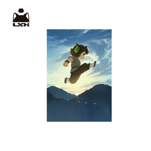 罗小黑 小黑无限人物海报电影周边 大电影2上映海报套装