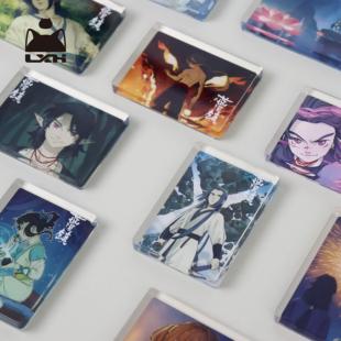 罗小黑丨蓝溪镇厚亚克力摆件 老君清凝玄离无限展示摆放装饰麻将