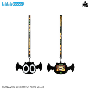 罗小黑丨bilibiligoods合作 万圣节系列黑咻卡套挂绳校园卡收纳