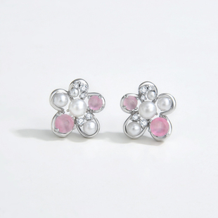 Godsend由米天然淡水珍珠耳钉2025年新款爆款耳环耳饰女高级感