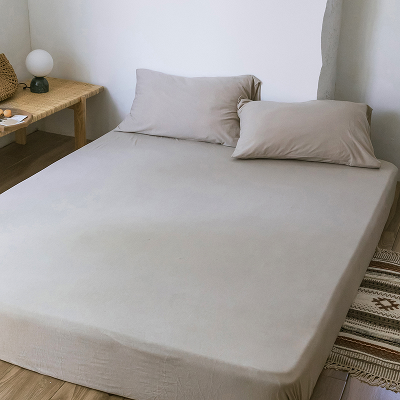 柔软a类婴儿级天竺棉保护罩床单