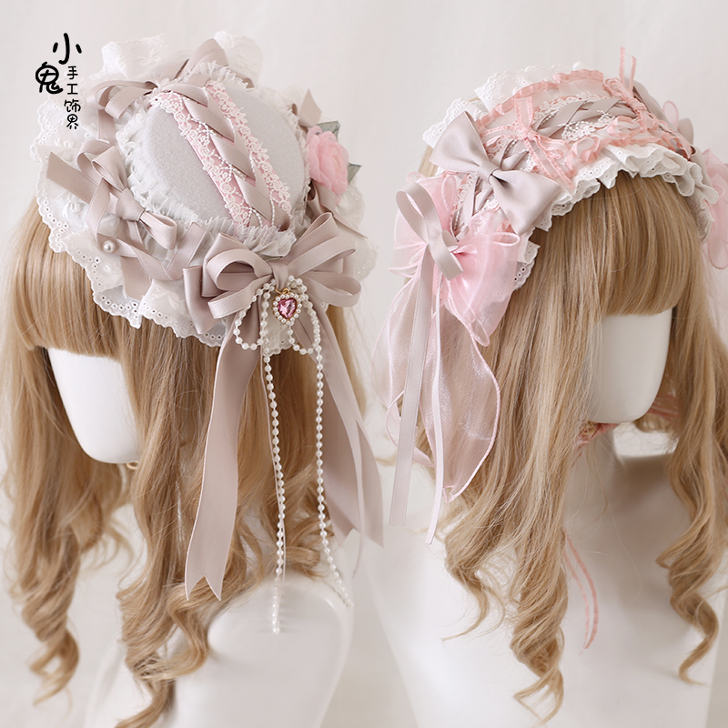 洛丽塔蝴蝶结优雅doll感发带