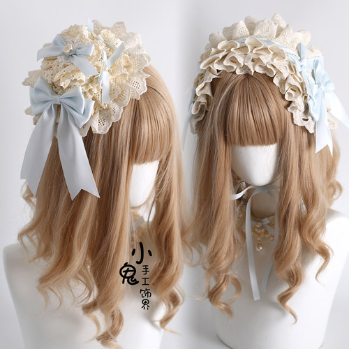 洛丽塔蕾丝发箍头饰花嫁芭蕾发带