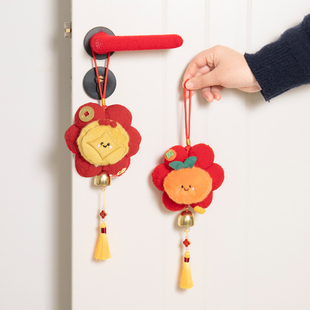 新年装饰门把手挂件2026马年新款客厅氛围感装饰入户门把手保护套