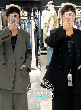 特价 MOUSSY国内代购 24早秋 日系复古西服西装外套010HA230-1201