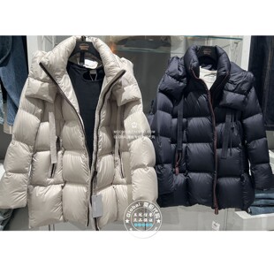 特价 MOUSSY国内代购 26冬 泡芙抽绳连帽羽绒服外套028IAC30-1113