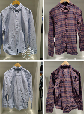 正品levis李维斯 26春 翻领格纹长袖衬衫男A7210-0060/7210-0063