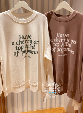 gelato pique 国内代购 25秋冬 字母印花家居服男女 PUCT255206