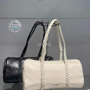 MOUSSY国内代购 26春夏 日系纯色百搭手提包包女 028JSA56-1008