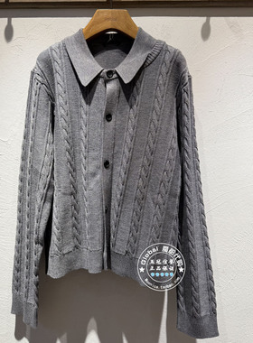 INITIAL国内代购 26春 女翻领气质针织开衫26SYTFMCVV520不退换