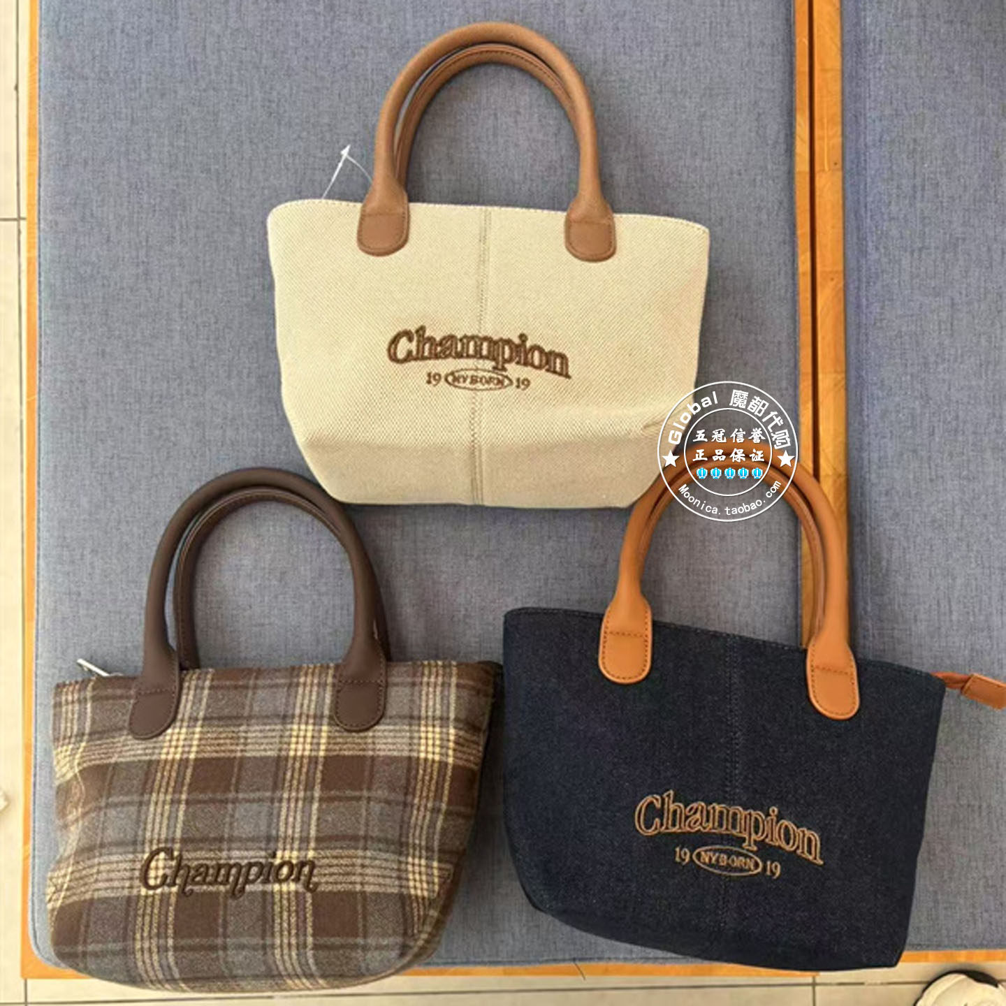 CHAMPION百搭休闲刺绣小肩包