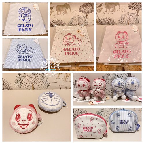 gelatopique哆啦A梦配饰联名