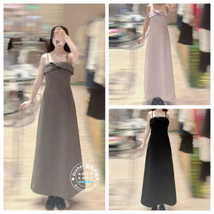 SNIDEL 国内代购 25秋冬 百搭吊带收腰连衣裙 SWFO255165