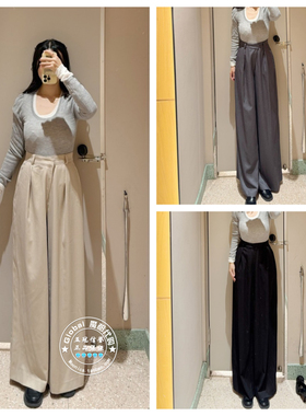 SNIDEL 国内代购 25秋冬 百搭直筒休闲裤 SWFP255164