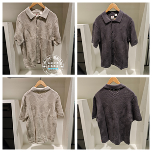 正品levis李维斯 26夏 镂空针织短袖衬衫男0013G-0004/0013G-0006