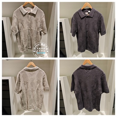 正品levis李维斯 26夏 镂空针织短袖衬衫男0013G-0004/0013G-0006