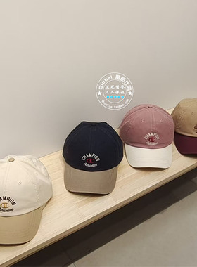 CHAMPION冠军国内代购 26春 情侣百搭休闲撞色鸭舌帽 U6AACCU09