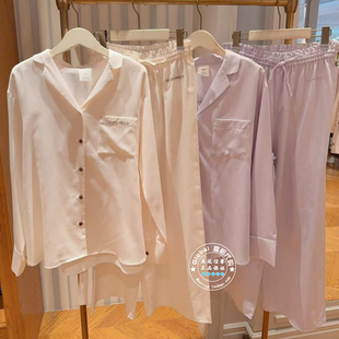 纯色睡衣女PWFT255231 gelato 25秋冬 国内代购 PWFP255234 pique