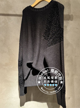 INITIAL国内代购 24冬 女圆领宽松百搭针织衫24WOTFMCVV826不退换