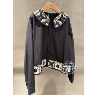 INITIAL国内代购 26春 女翻领绣花时尚衬衫26SITFMCVV568不退换