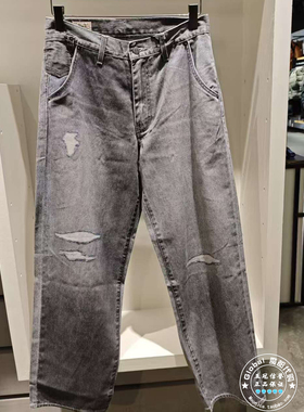 正品levis李维斯 25秋冬 男士578水洗补丁直筒牛仔裤 A4750-0047