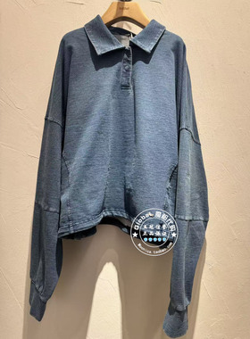 INITIAL国内代购 26春 女翻领休闲百搭卫衣26STTFMCVV570不退换