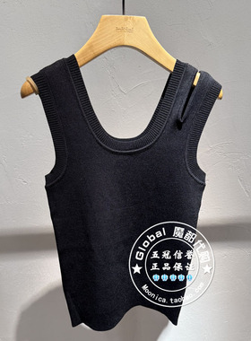 INITIAL国内代购25春女圆领简约百搭背心25STVFMCVV531