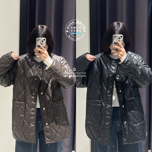 特价 MOUSSY代购 25秋冬 日系保暖纽扣夹克棉服外套028IAA30-1042